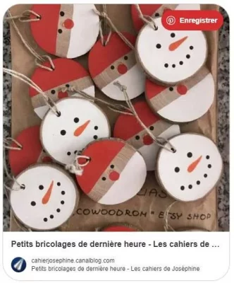 decoration pour table de noël à faire soi-même