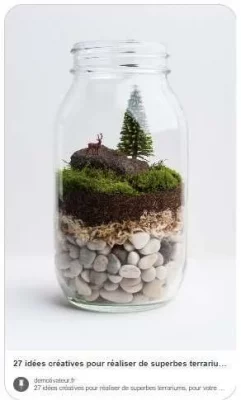 decoration pour table de noël à faire soi-même