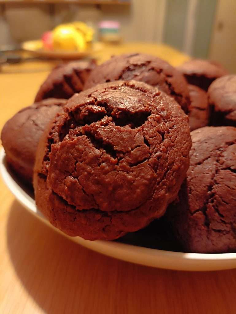 muffin au chocolat à la noix de coco râpée - OptiMoms