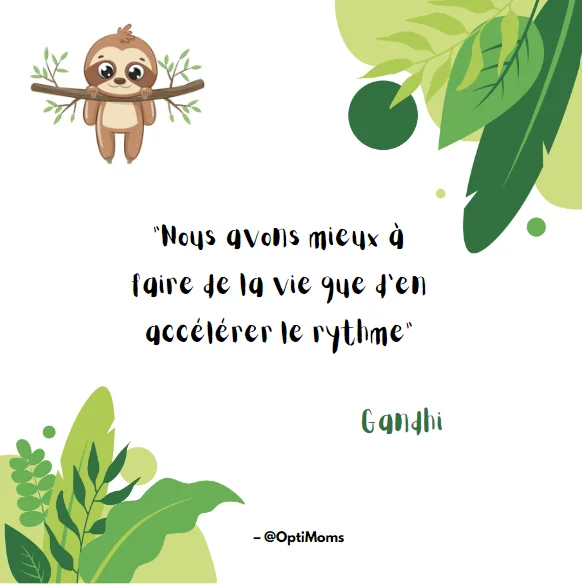 Citations Slow Life - OptiMoms