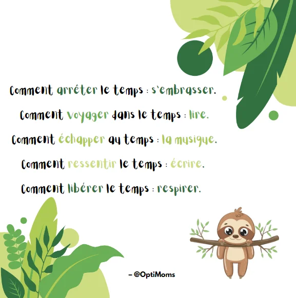 Citations Slow Life - OptiMoms