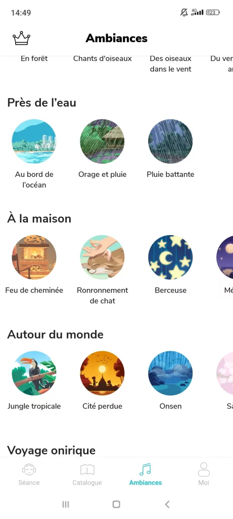 application de méditation gratuite - OptiMoms
